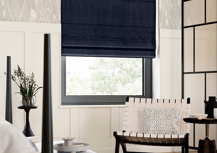 Kent, Navy - Roman Blind - Image 5